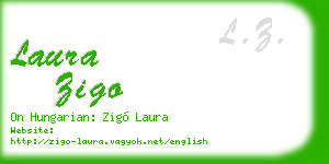 laura zigo business card